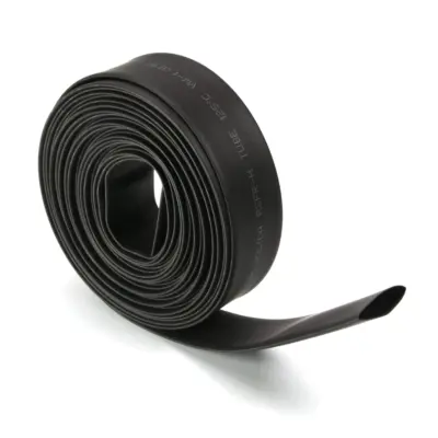 1 METRO FUNDA TERMORETRACTIL NEGRO 18 MM
