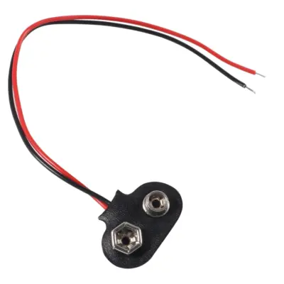 Conector Para Pila De 9v 6f22 Con Cable - Imagen 4