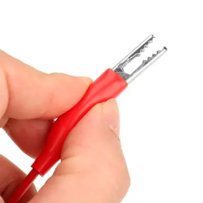 Cable Multimetro Polimetro Multimeter Jack Pinza Cocodrilo Clavija Banana - Imagen 2