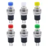 Pulsador momentaneo redondo 7mm NO - 6 COLORES