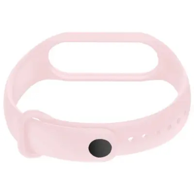 Correa Repuesto Pulsera Goma Brazalete Compatible Mi Band 7 6 5 Amazfit 5 Rosa - Imagen 2