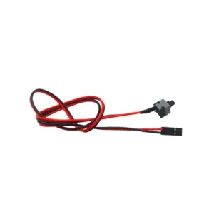 ATX Cable botón encendido PC interruptor SW reinicio momentáneo automatico 55cm