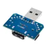 MODULO ADAPTADOR USB MACHO A USB - MICROUSB - TIPO C HEMBRA  2.54MM - Imagen 4