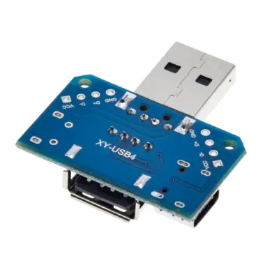 MODULO ADAPTADOR USB MACHO A USB - MICROUSB - TIPO C HEMBRA  2.54MM - Imagen 4