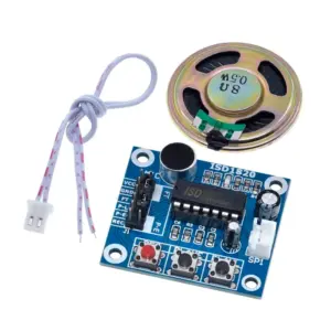 Isd1820 Modulo Grabador Y Reproductor De Voz Con Altavoz 3,3v