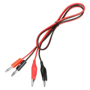 Cable Multimetro Polimetro Multimeter Jack Pinza Cocodrilo Clavija Banana