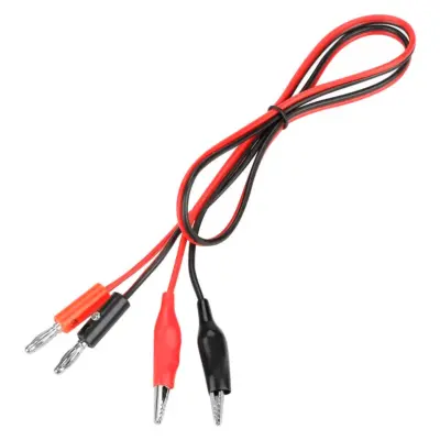 Cable Multimetro Polimetro Multimeter Jack Pinza Cocodrilo Clavija Banana