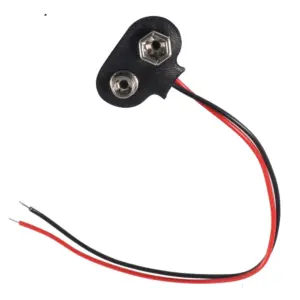 Conector Para Pila De 9v 6f22 Con Cable