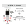 6x Regulador Tension Lm7824cv 24v 1,5a - Imagen 3