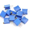 5X POTENCIOMETRO MULTIVUELTA 500 OHM 3296-W 0,5W RESISTENCIA VARIABLE PCB