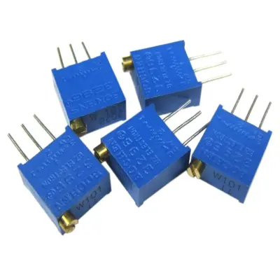 5X POTENCIOMETRO MULTIVUELTA 20K OHM 3296-W 0,5W RESISTENCIA VARIABLE PCB - Imagen 2
