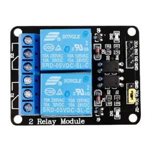 Modulo Rele 5v 10a De 2 Canales
