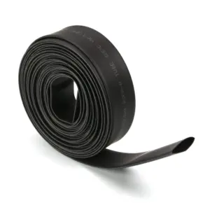 1 METRO FUNDA TERMORETRACTIL NEGRO 16 MM
