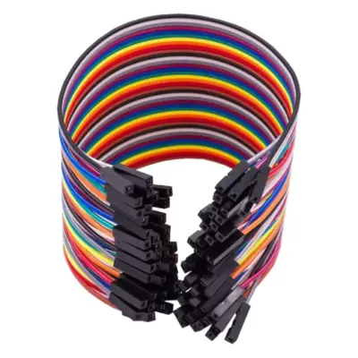 40 Cables Hembra - Hembra 20cm Jumpers Dupont 2,54 - Imagen 2