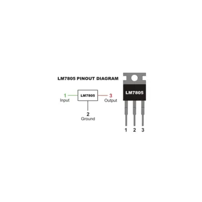6x Regulador Tension L7805cv Lm7805 7805 5v 1,5a - To-220 - Imagen 2