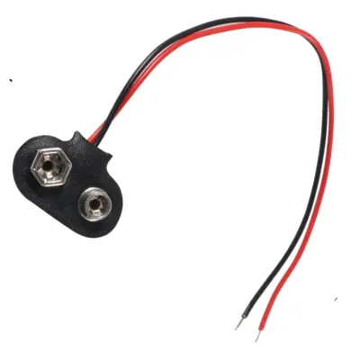 Conector Para Pila De 9v 6f22 Con Cable - Imagen 3