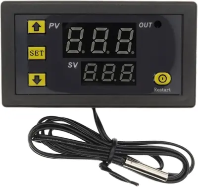Termostato precision W3230 control temperatura  programable incubadora 24v - Imagen 4