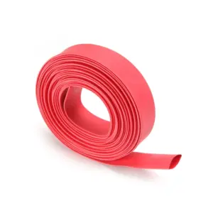 1 METRO FUNDA TERMORETRACTIL ROJO 18 mm