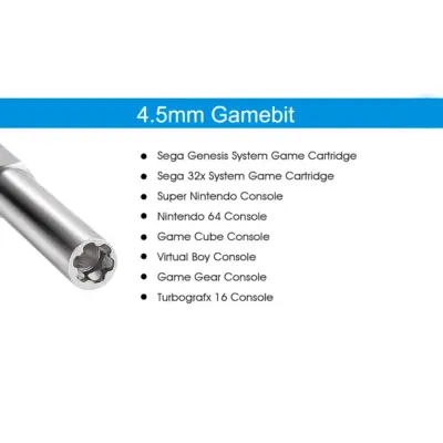 Triwing Gamebit Nes Super Nintendo 64 3.8mm 4.5mm Game Bit - Imagen 9