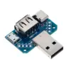 MODULO ADAPTADOR USB MACHO A USB - MICROUSB - TIPO C HEMBRA  2.54MM - Imagen 2