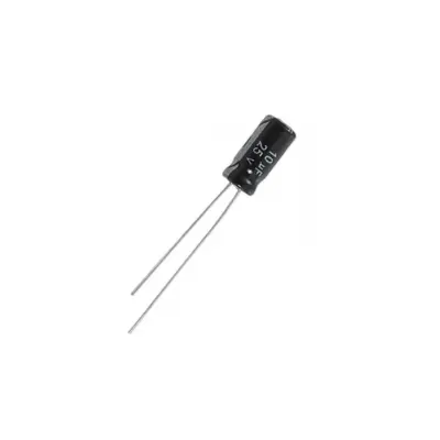 10x CONDENSADOR ELECTROLITICO 10uF 25v 105º C - ELECTROLYTIC CAPACITOR - Imagen 4