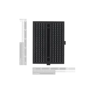 Mini Breadboard 170 Puntos Negro + Pack 65 Cable Jumper Macho - Imagen 6