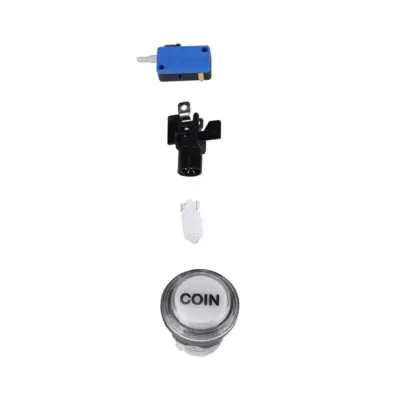 Pulsador Arcade Push Button Led Iluminado Bartop Stick Coin Player Monedas - Imagen 10
