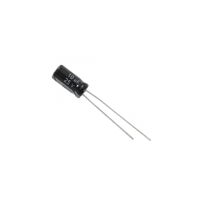 10x CONDENSADOR ELECTROLITICO 10uF 25v 105º C - ELECTROLYTIC CAPACITOR