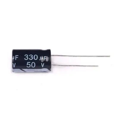 10x CONDENSADOR ELECTROLITICO 330uF 50v 105º C - Imagen 2