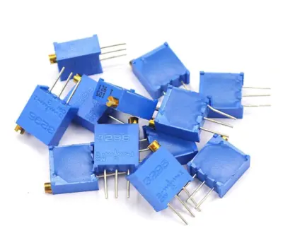 5X POTENCIOMETRO MULTIVUELTA 20K OHM 3296-W 0,5W RESISTENCIA VARIABLE PCB