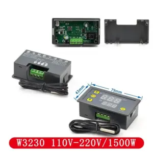 Termostato precision W3230 control temperatura  programable incubadora 220v