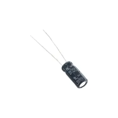 10x Condensador Electrolitico 10uf 50v 105º C - Electrolytic Capacitor - Imagen 3