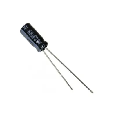 1x CONDENSADOR ELECTROLITICO 68uF 25v 105º C