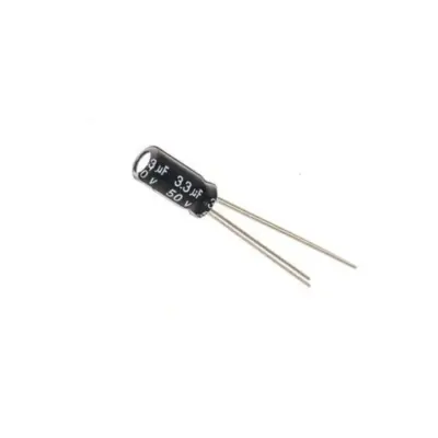 10X CONDENSADOR ELECTROLITICO 3.3UF 50V 105º C - Imagen 3