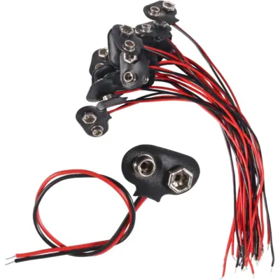 Conector Para Pila De 9v 6f22 Con Cable - Imagen 6