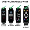 Correa Repuesto Pulsera Goma Brazalete Compatible Mi Band 7 6 5 Amazfit 5 Rojo - Imagen 5