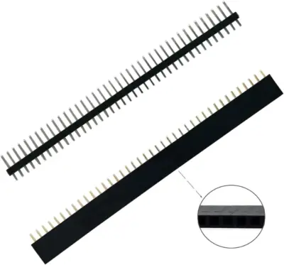 Pack 6 Tiras Pines Hembra - Macho 40 Pin