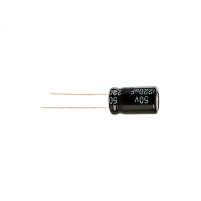 10x Condensador Electrolitico 220uf 50v 105º C - Imagen 3