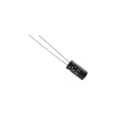 10x CONDENSADOR ELECTROLITICO 10uF 25v 105º C - ELECTROLYTIC CAPACITOR - Imagen 3
