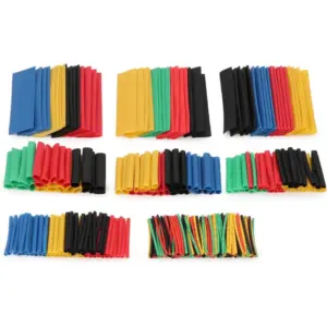 328 Pcs Surtido Tubo Termoretractil de Colores Aislante para cables 8 medidas