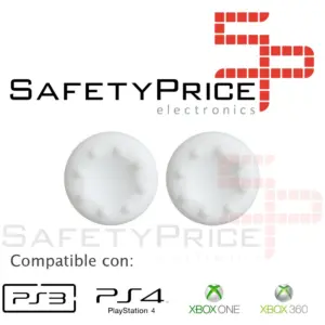 2X FUNDA MANDO PS3 PS4 XBOX ONE 360 GOMAS JOYSTICK THUMB GRIPS BOTONES SILICONA