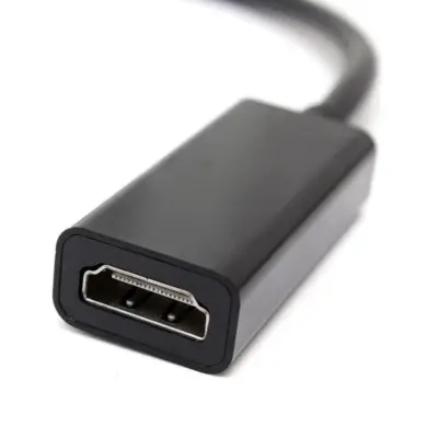 Adaptador Convertidor DP (DisplayPort) Macho a HDMI Hembra compatible 4K - Imagen 4