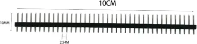 Pack 6 Tiras Pines Hembra - Macho 40 Pin - Imagen 4