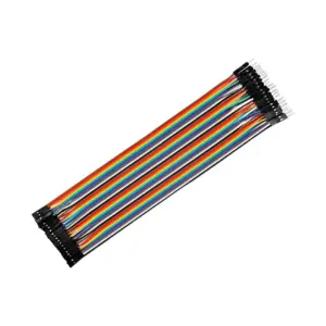 Faja 40 Lineas Cables 20 Cm Macho Hembra Jumper Dupont 2,54
