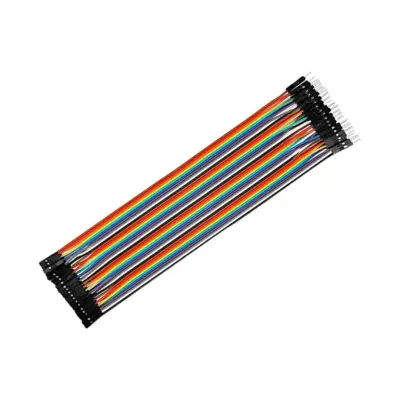 Faja 40 Lineas Cables 20 Cm Macho Hembra Jumper Dupont 2,54
