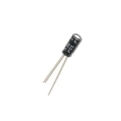10X CONDENSADOR ELECTROLITICO 3.3UF 50V 105º C - Imagen 4