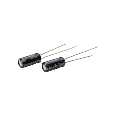 10x Condensador Electrolitico 2,2uf 50v 105º C - Electrolytic Capacitor - Imagen 2