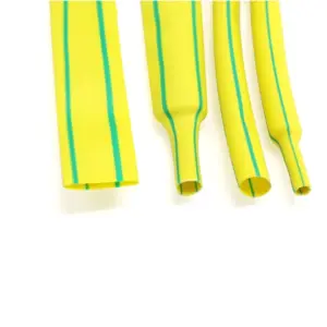 Funda Termoretractil 3mm 2:1 Tierra Verde Amarillo