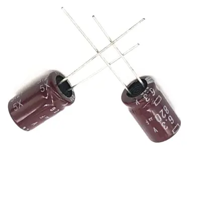 5x CONDENSADOR ELECTROLITICO 820uF 6.3v 105º C - Imagen 3