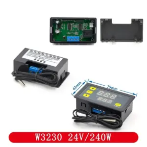 Termostato precision W3230 control temperatura  programable incubadora 24v